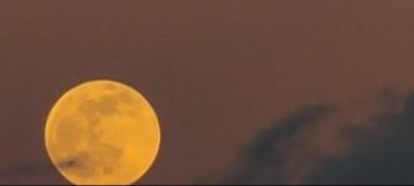 Lunar Eclipse Behind Daytona 