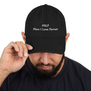 Distressed Dad Hat MILF